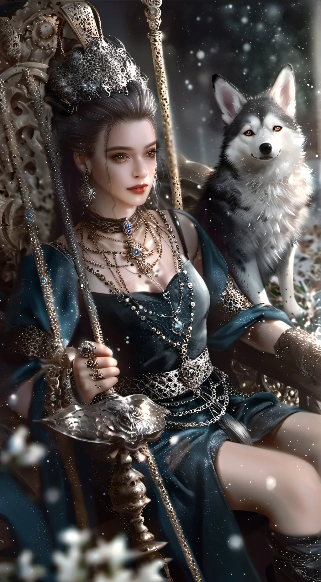 ai character: hether background