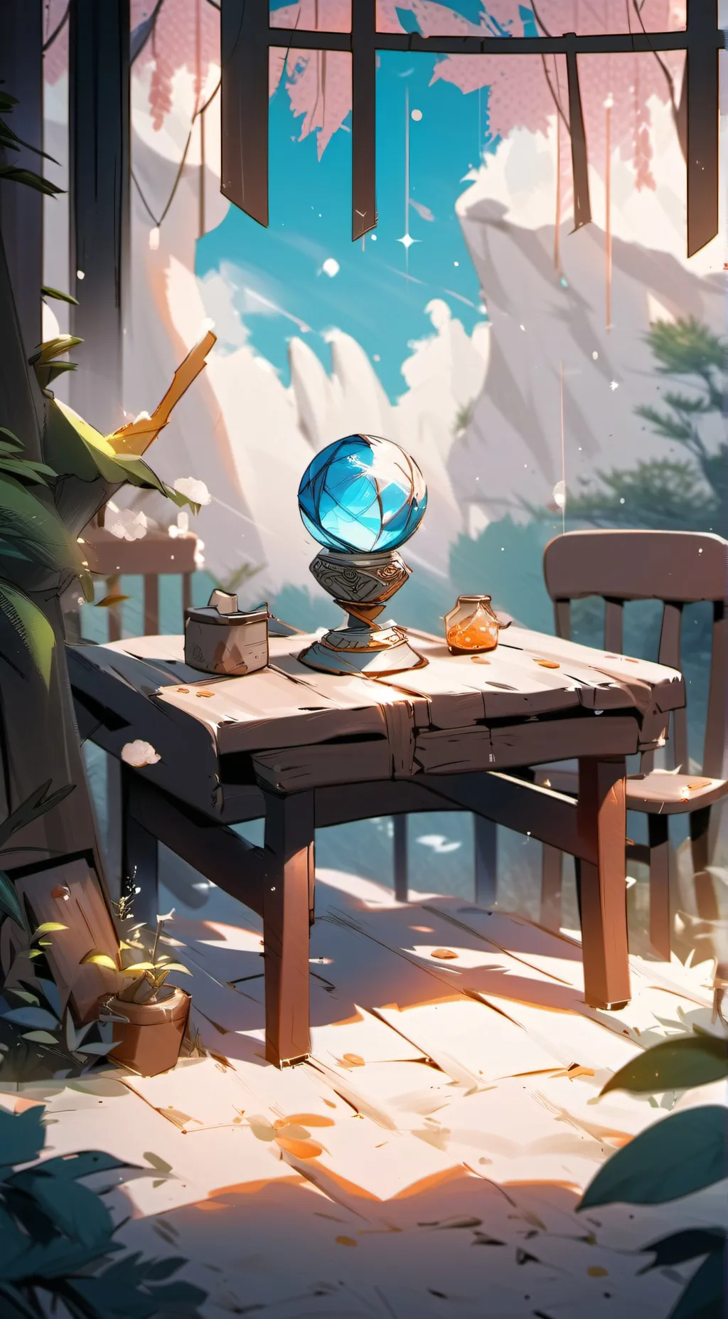 ai character: age regression  background