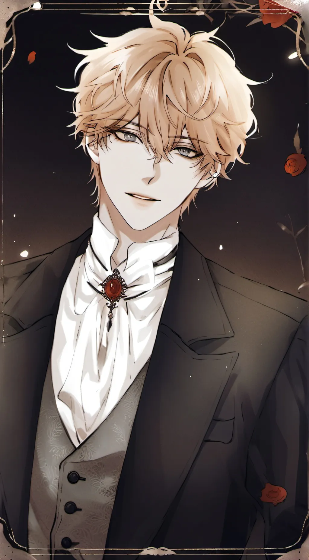 ai character: Adrien background