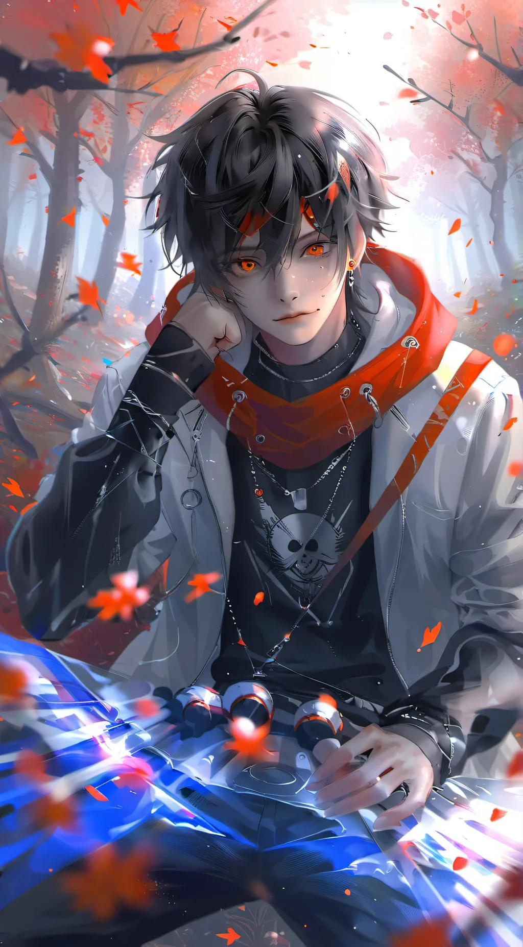 ai character: Yuko Sashihama background