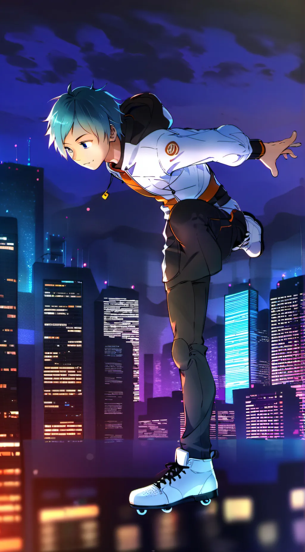 ai character: luka  background