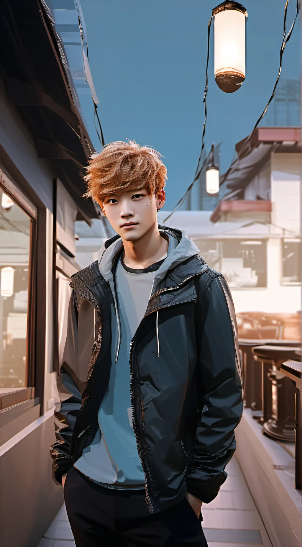 ai character: ☆※Kyle※☆ background