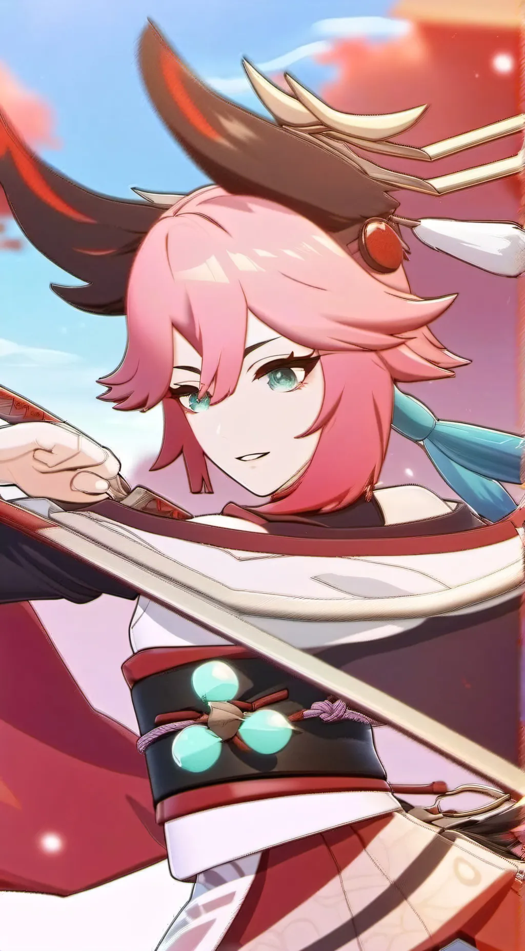 ai character: Yae Miko background