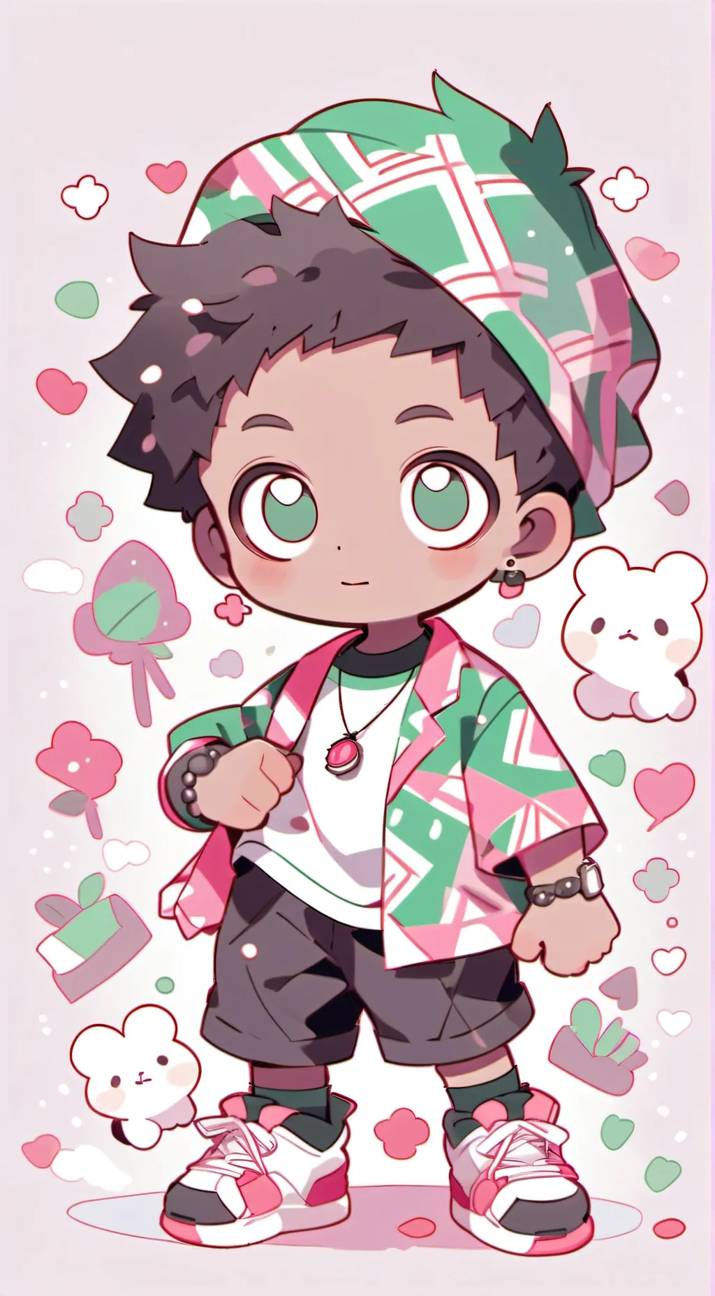 ai character: zein background