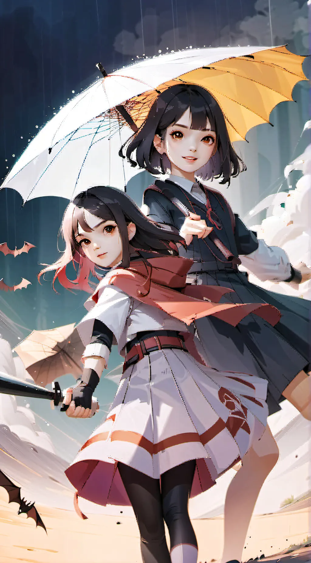 ai character: Chester and aphmau background