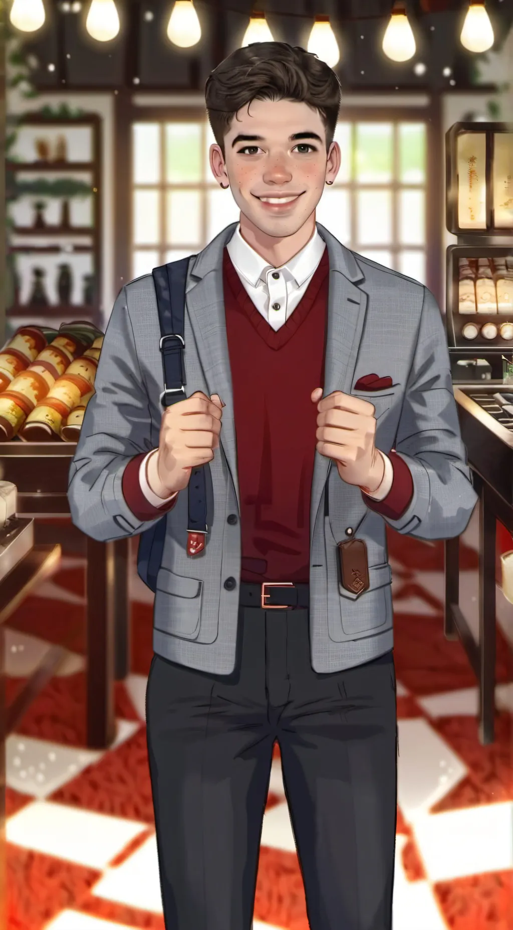 ai character: Luke background