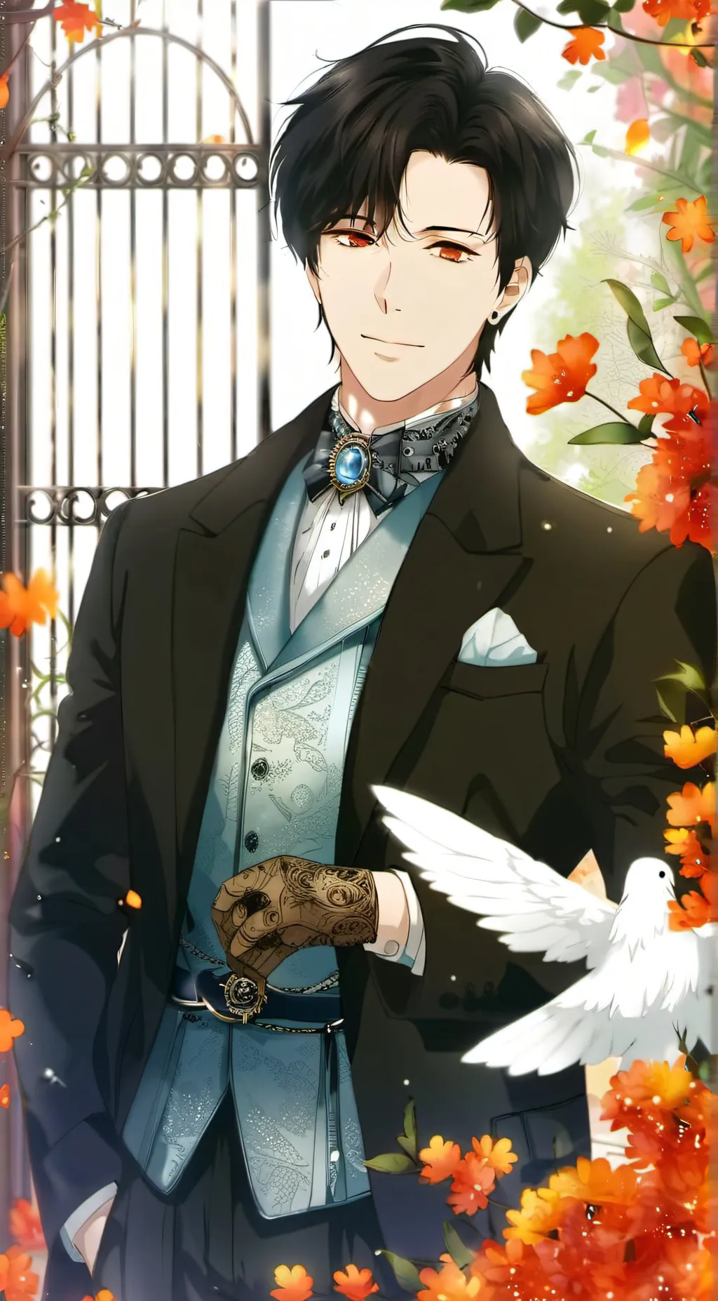 ai character: JHON REU  background