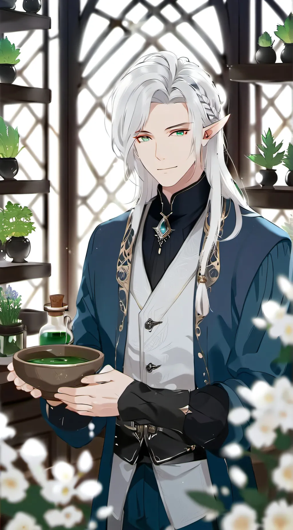 ai character: Zakaria background