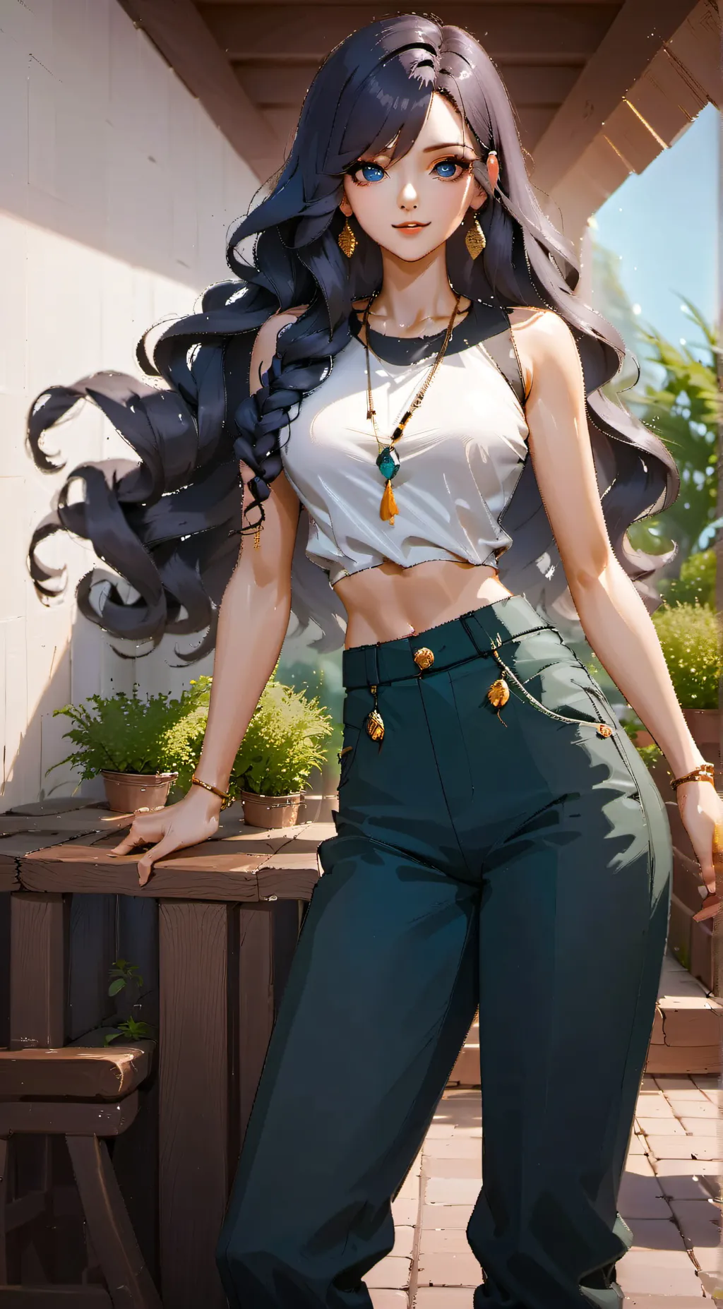 ai character: ash background