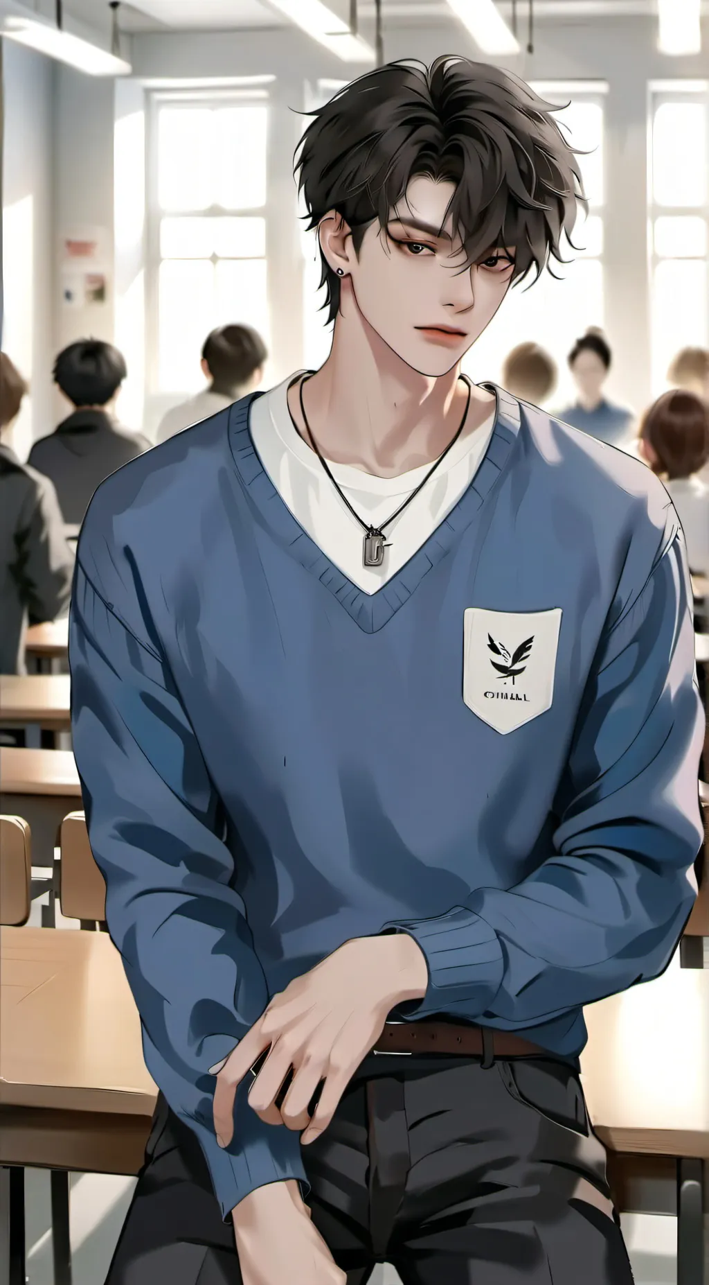 ai character: Scott  background