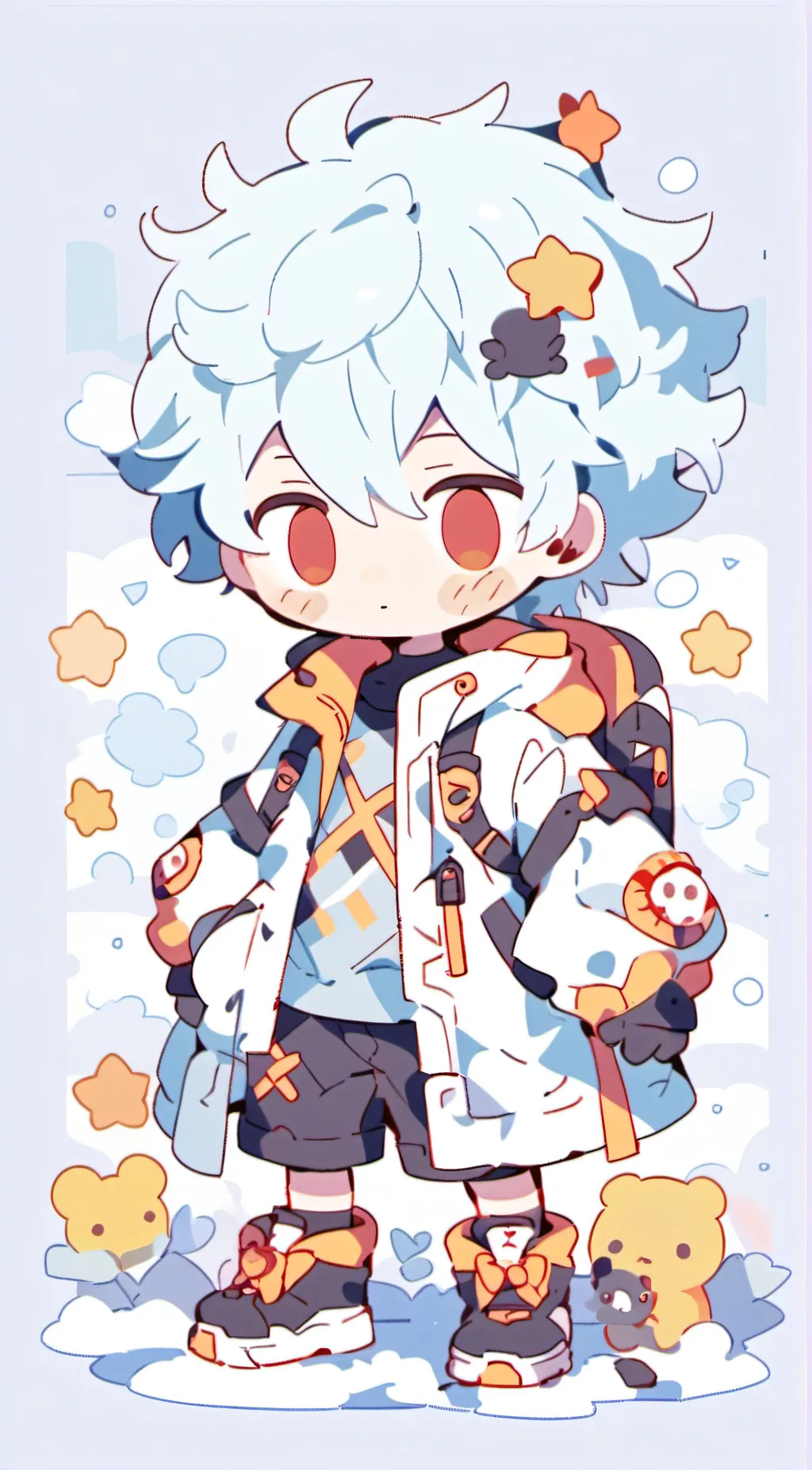 ai character: Harry potter  background