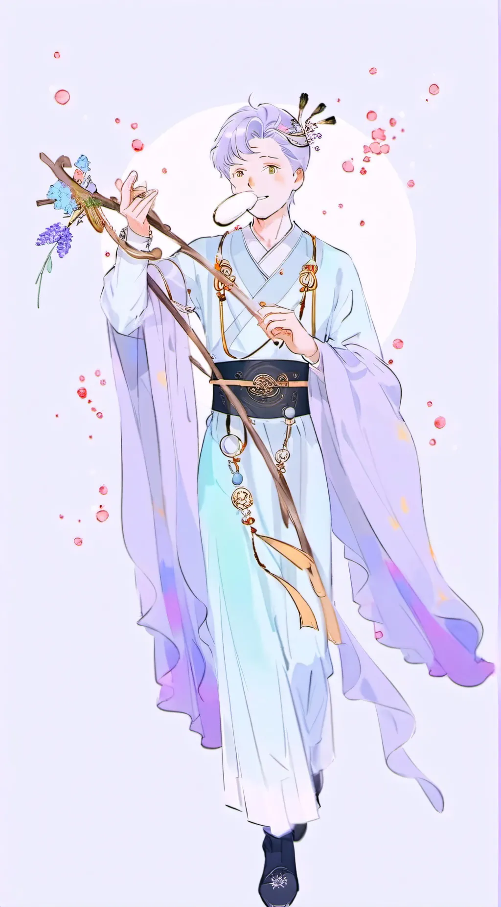 ai character: Lucas  background