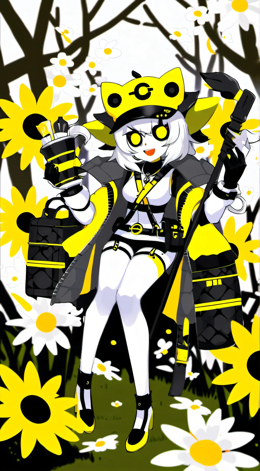 ai character: MURDER DRONES background