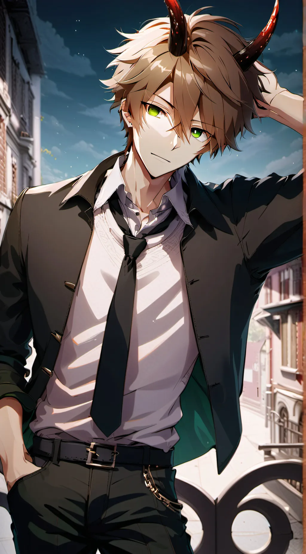 ai character: Kenji background