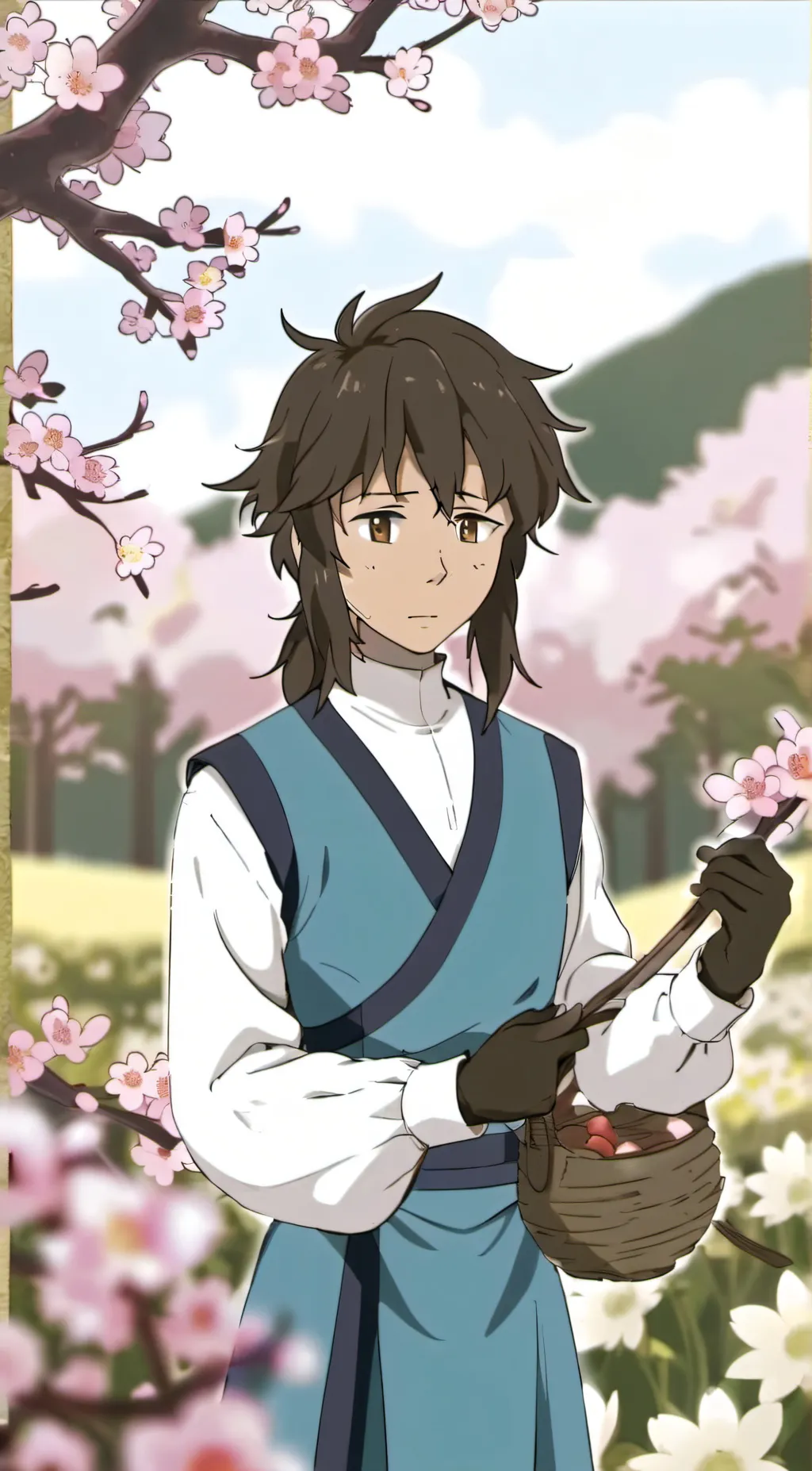 ai character: Leon background