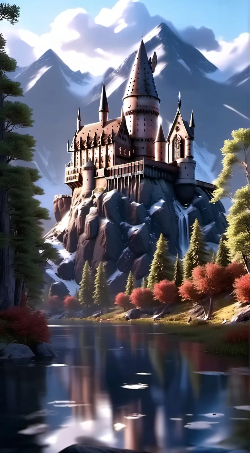 ai character: Hogwarts background