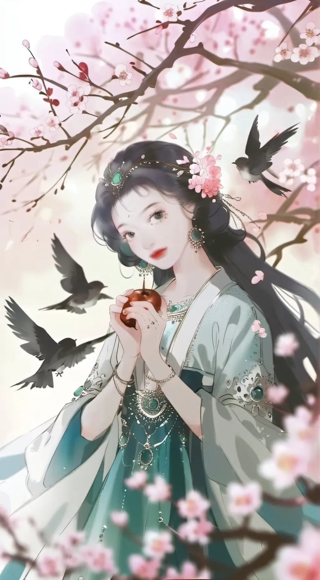 ai character: JONA CLARIZ background