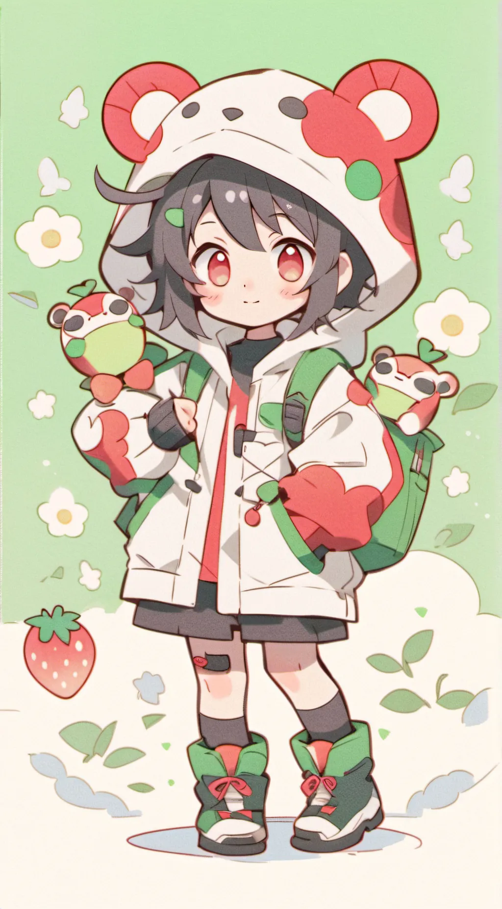 ai character: katie background