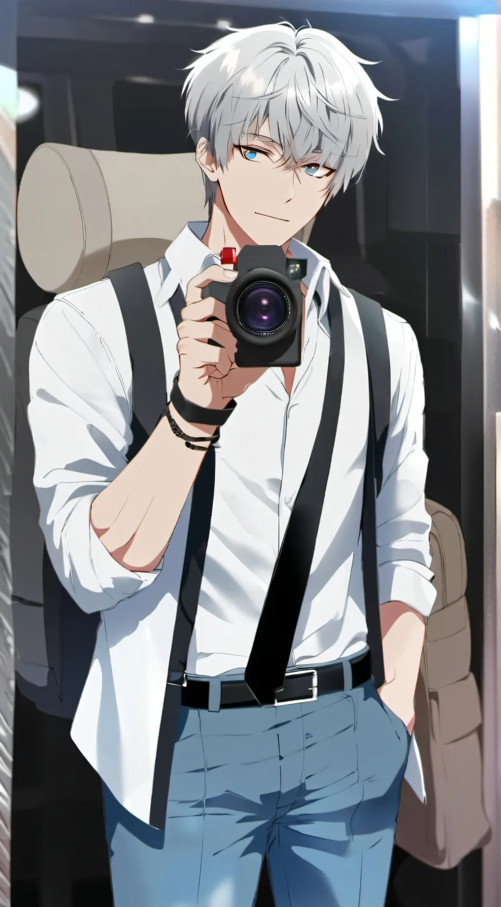 ai character: monkey  background