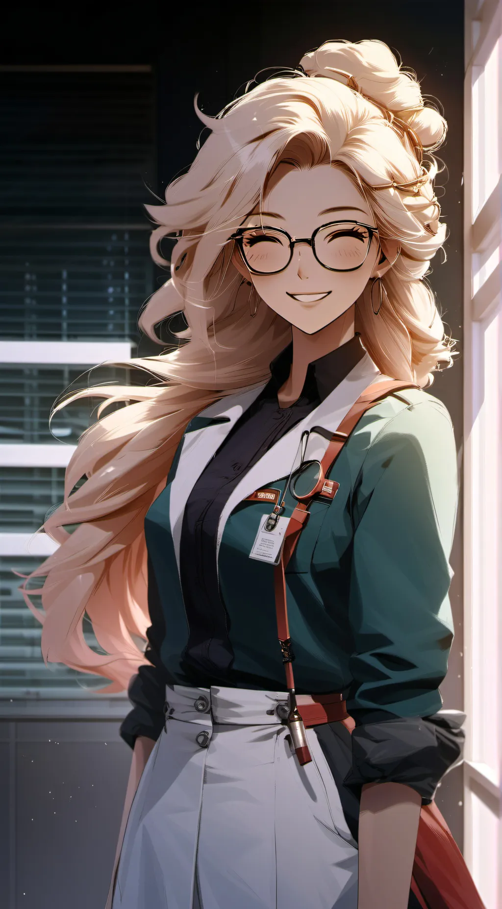 ai character: Maya the Crazy Doc background