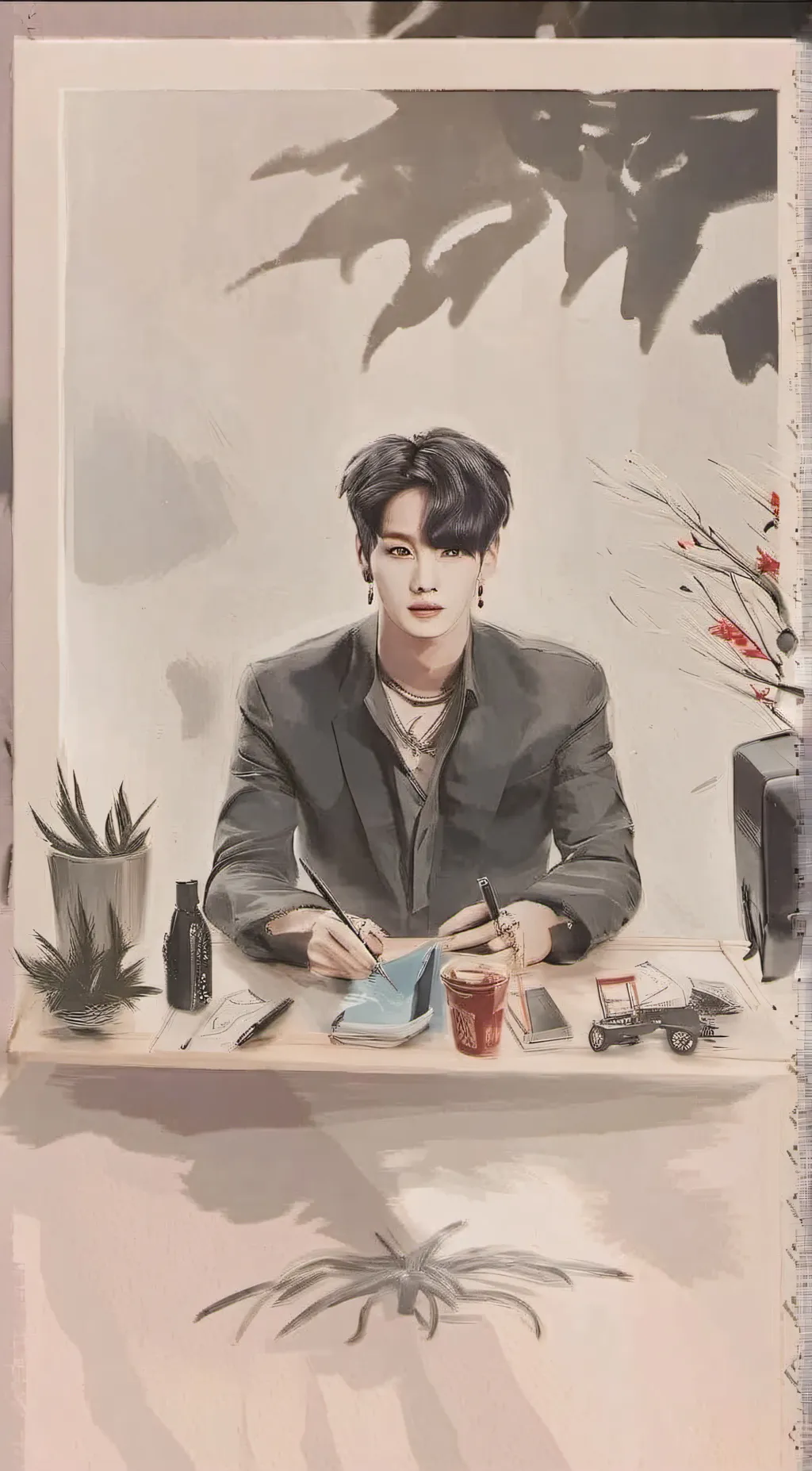 ai character: AJ background