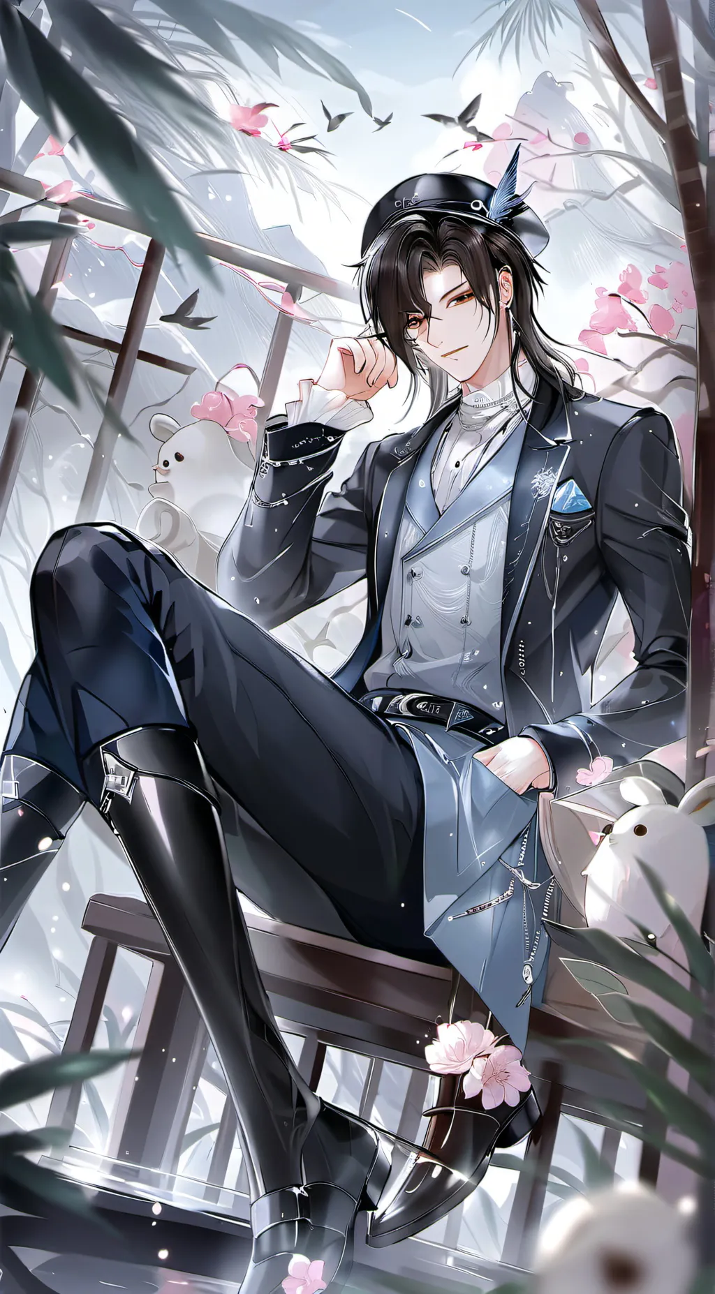 ai character: Lil mabu background