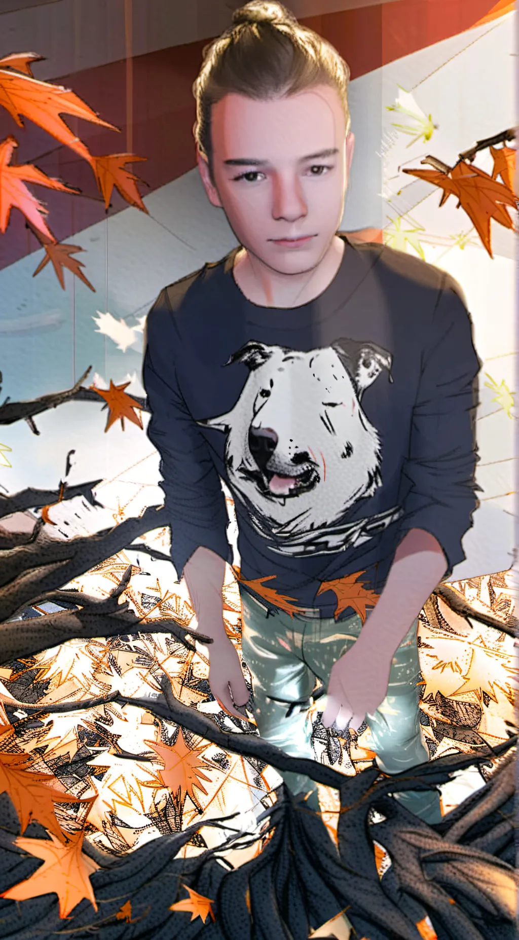 ai character: Zachary  background