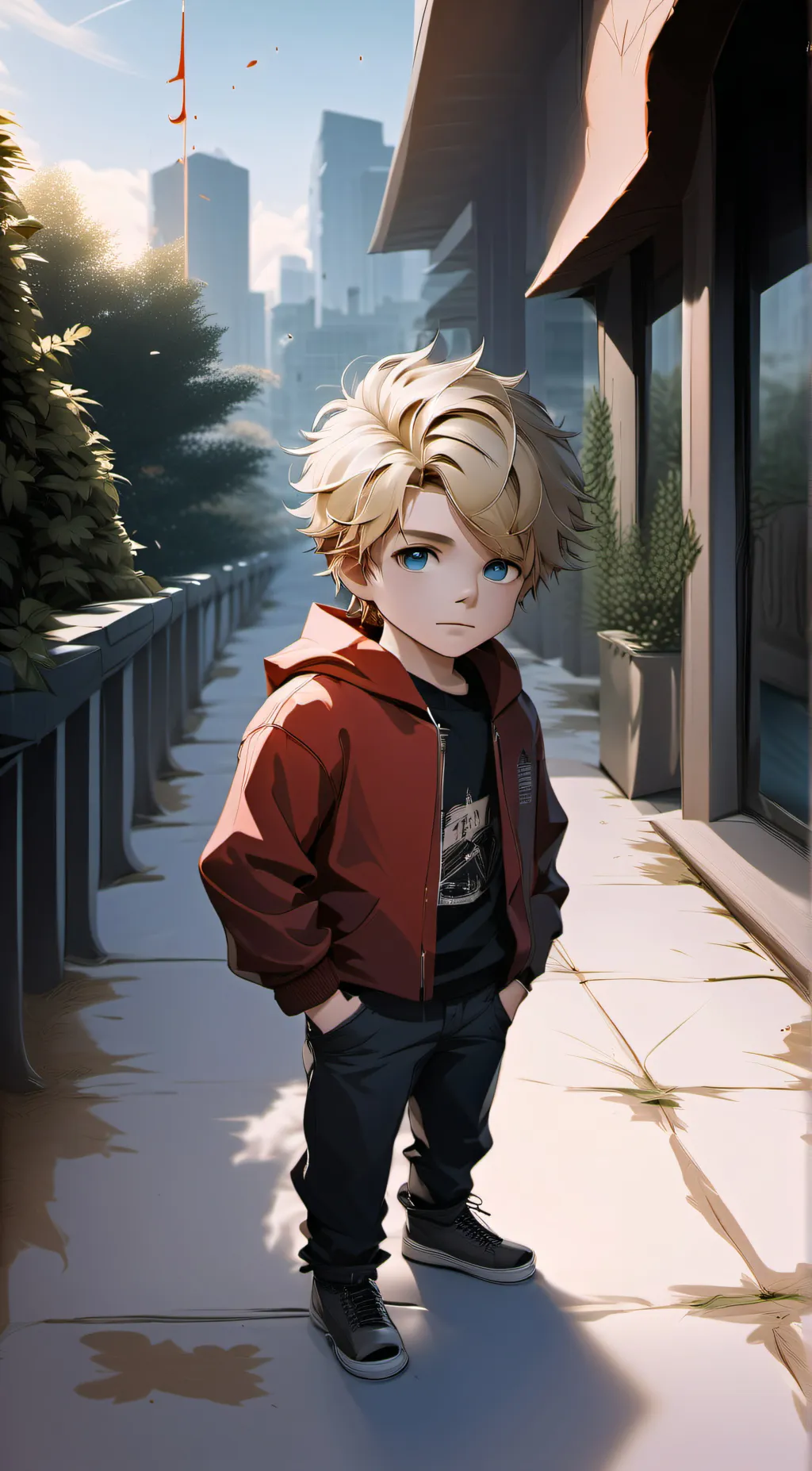 ai character: Grian(Hermitcraft) background