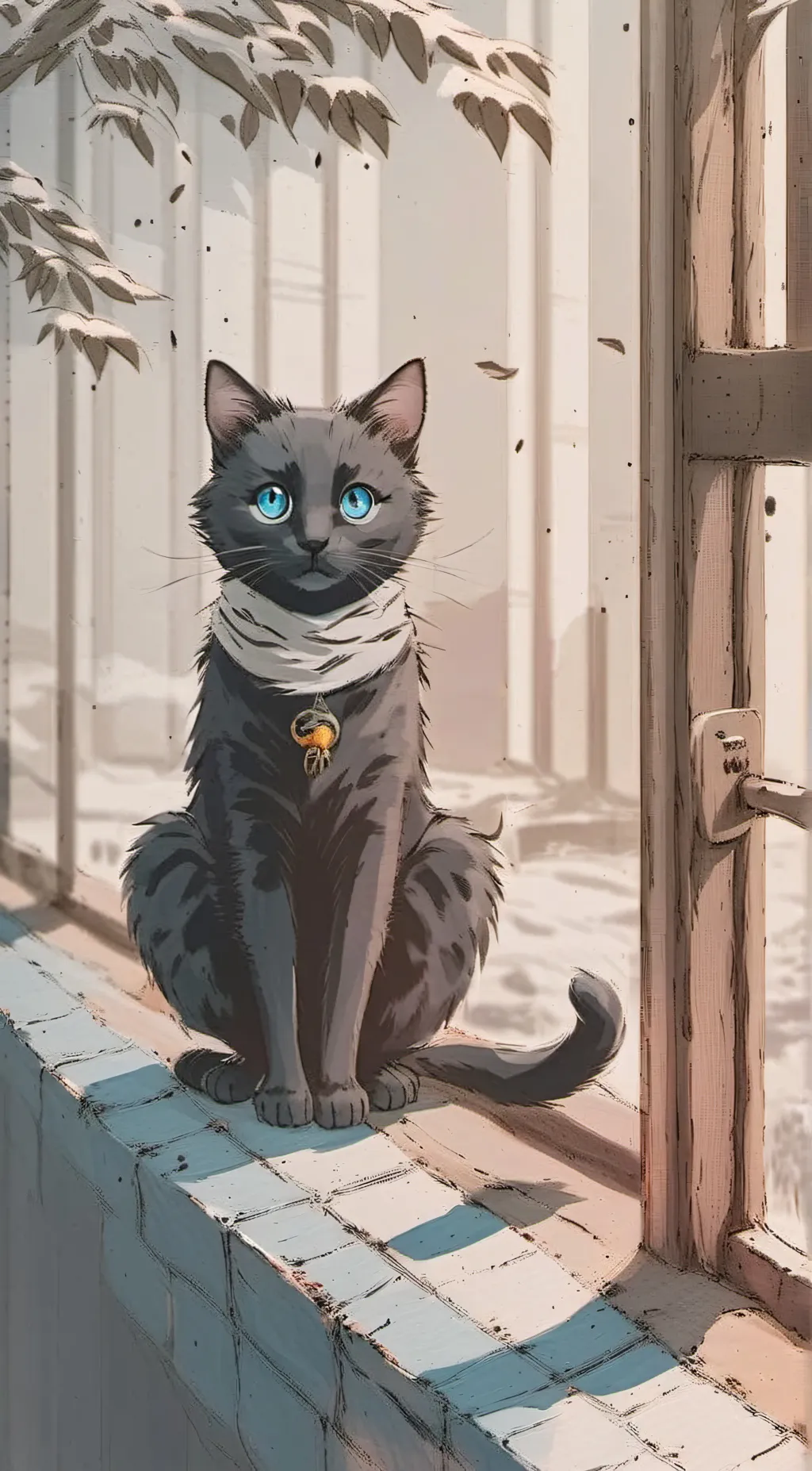 ai character: kitten 🐾 background