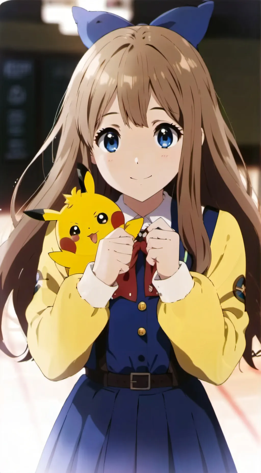 ai character: Luna background