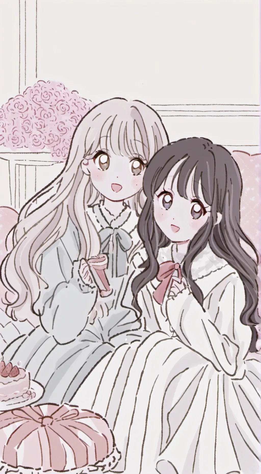 ai character: ₲łⱤⱠ₴ only❀ background