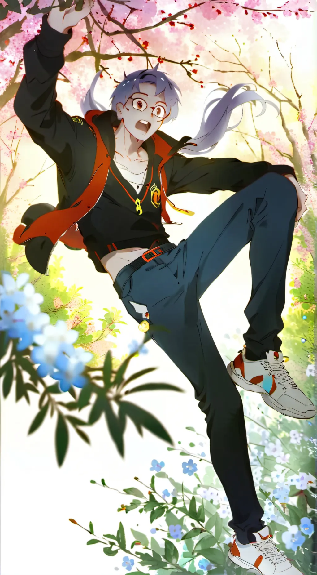 ai character: levi background