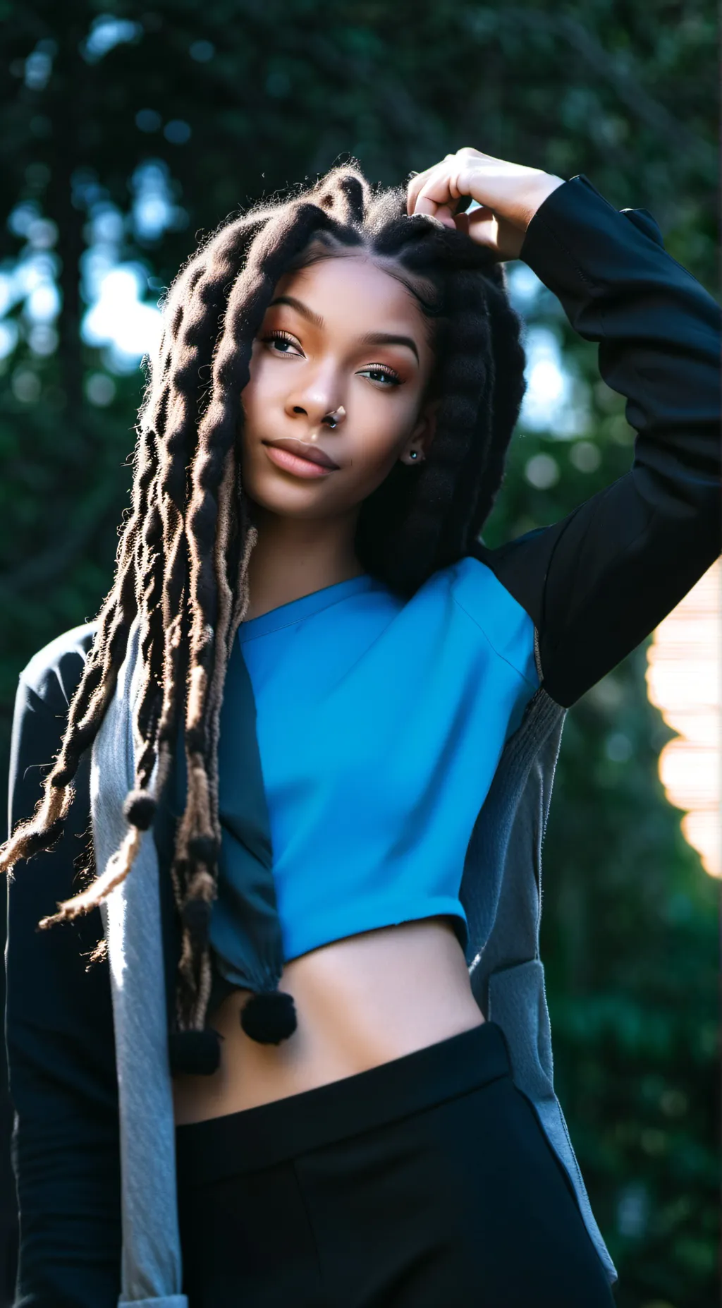 ai character: Maya😘 background