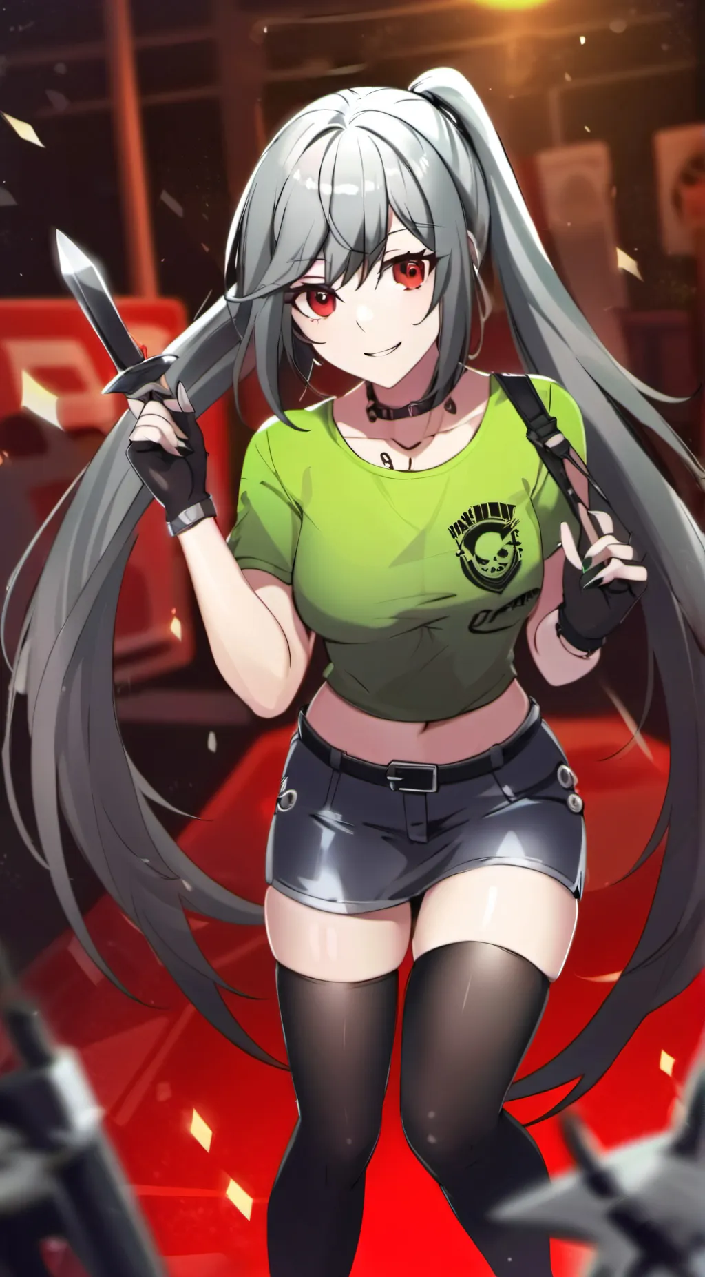 ai character: AYANO AISHI background