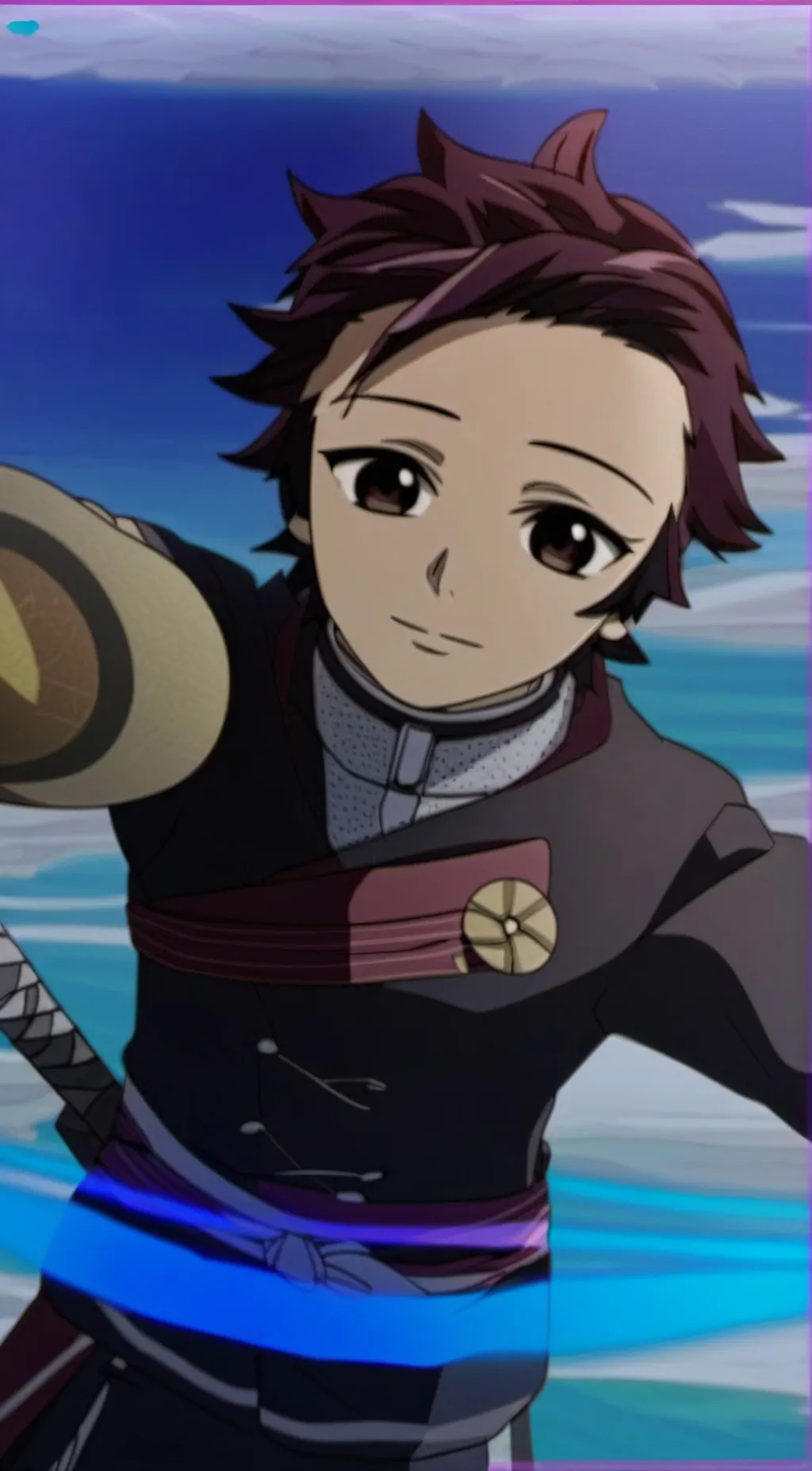 ai character: Tanjiro kamado! background