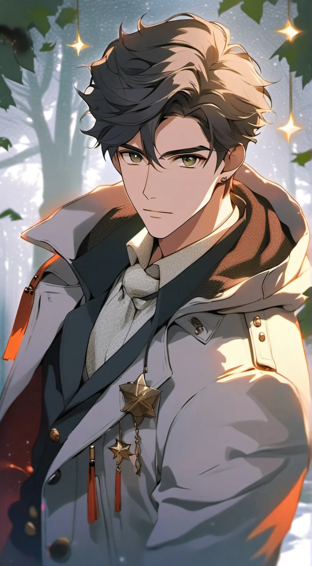 ai character: Oliver background