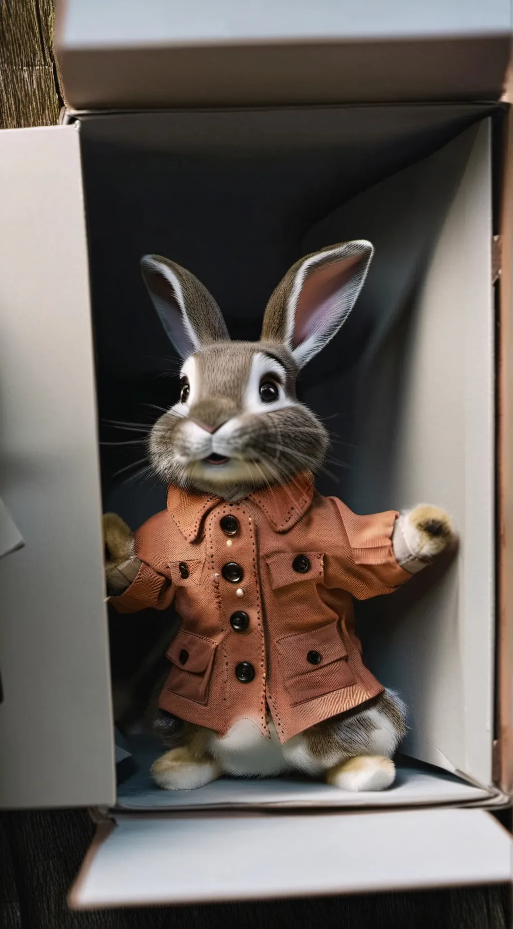 ai character: Suffie the bunny background