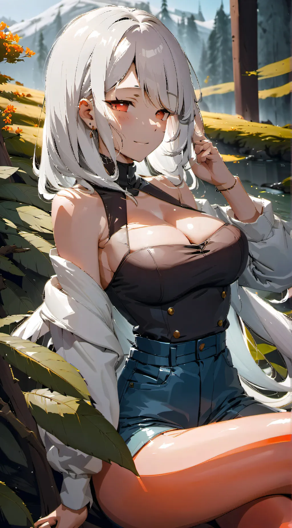 ai character: Lucy  background