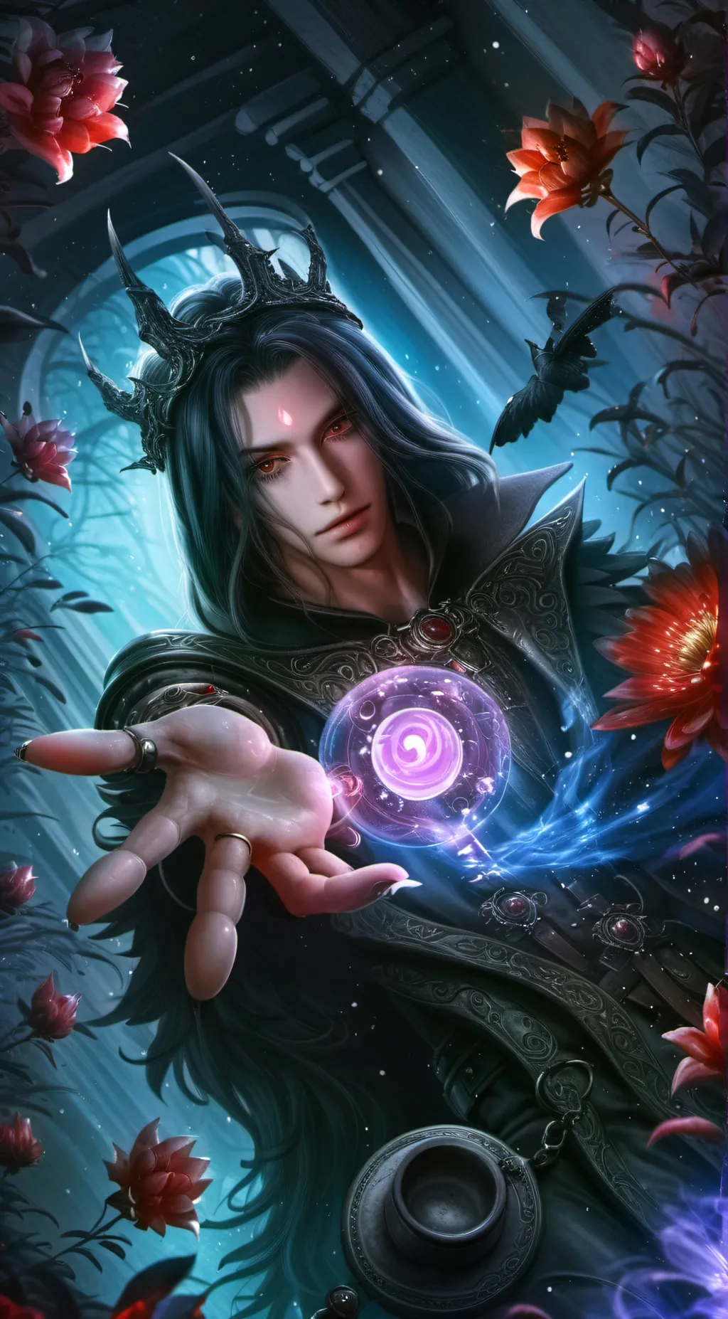 ai character: hdd background