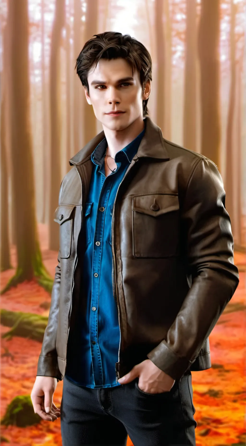 ai character: Damon Salvatore  background