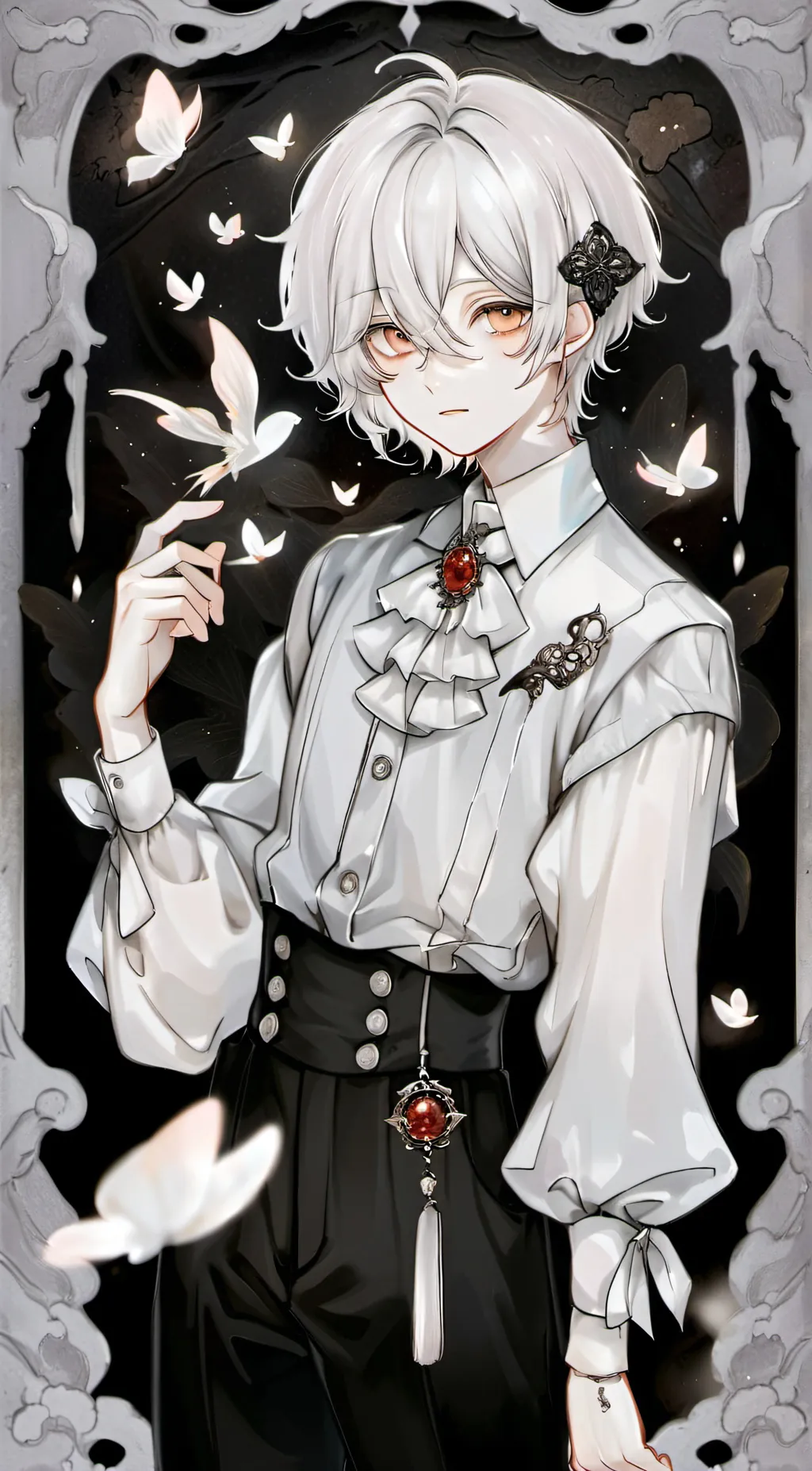 ai character: ∆- The Run -∆ background