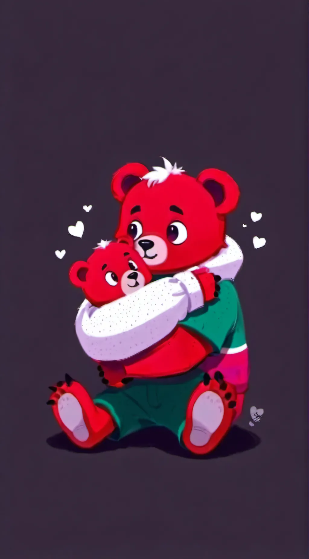 Talkie AI - Chat with bobby bear hug