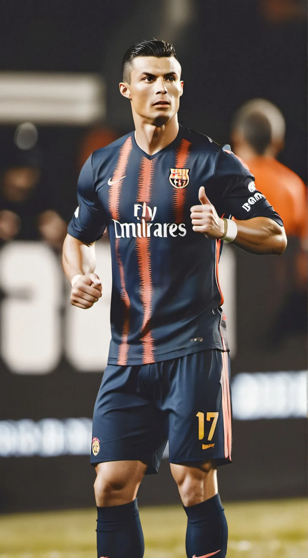 ai character: Ronaldo background