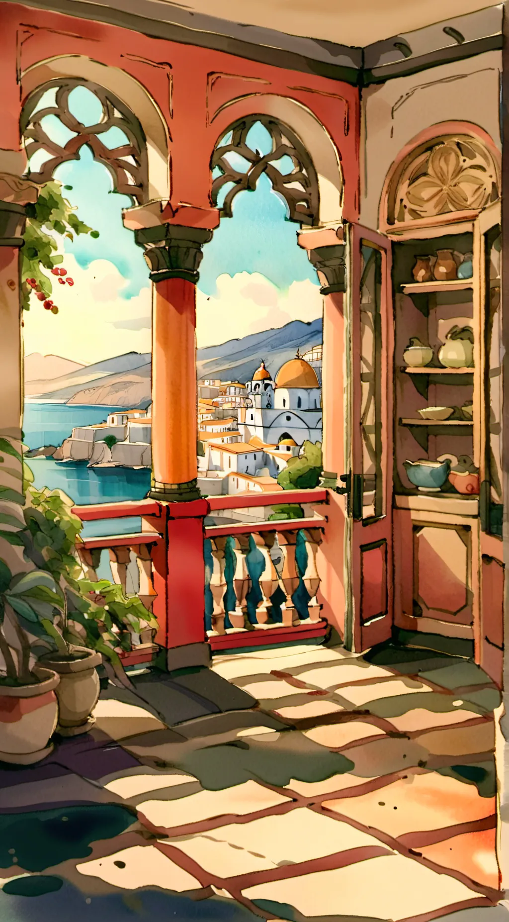 ai character: encanto background