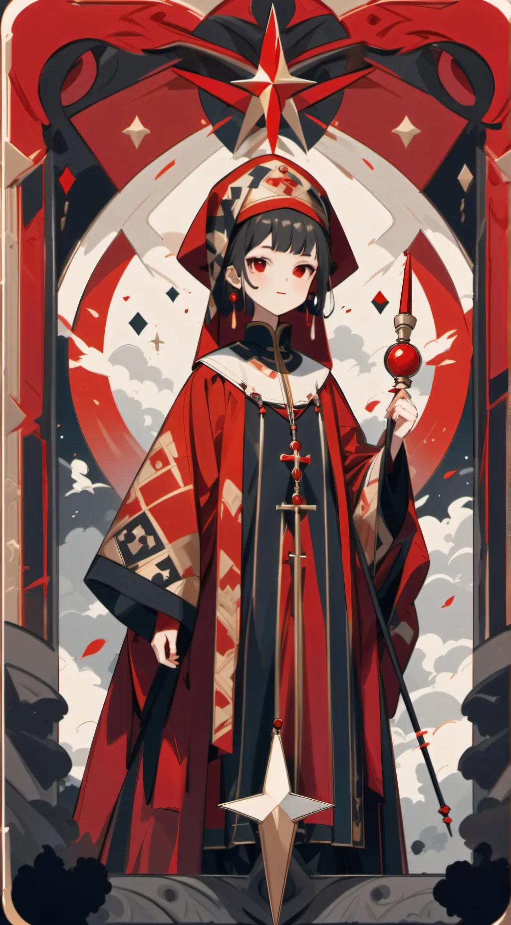 ai character: Serena background