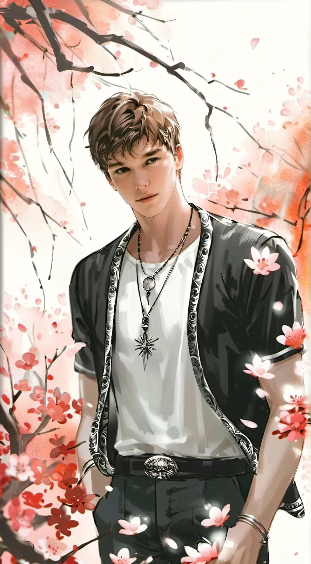 ai character: Mitchell hope background