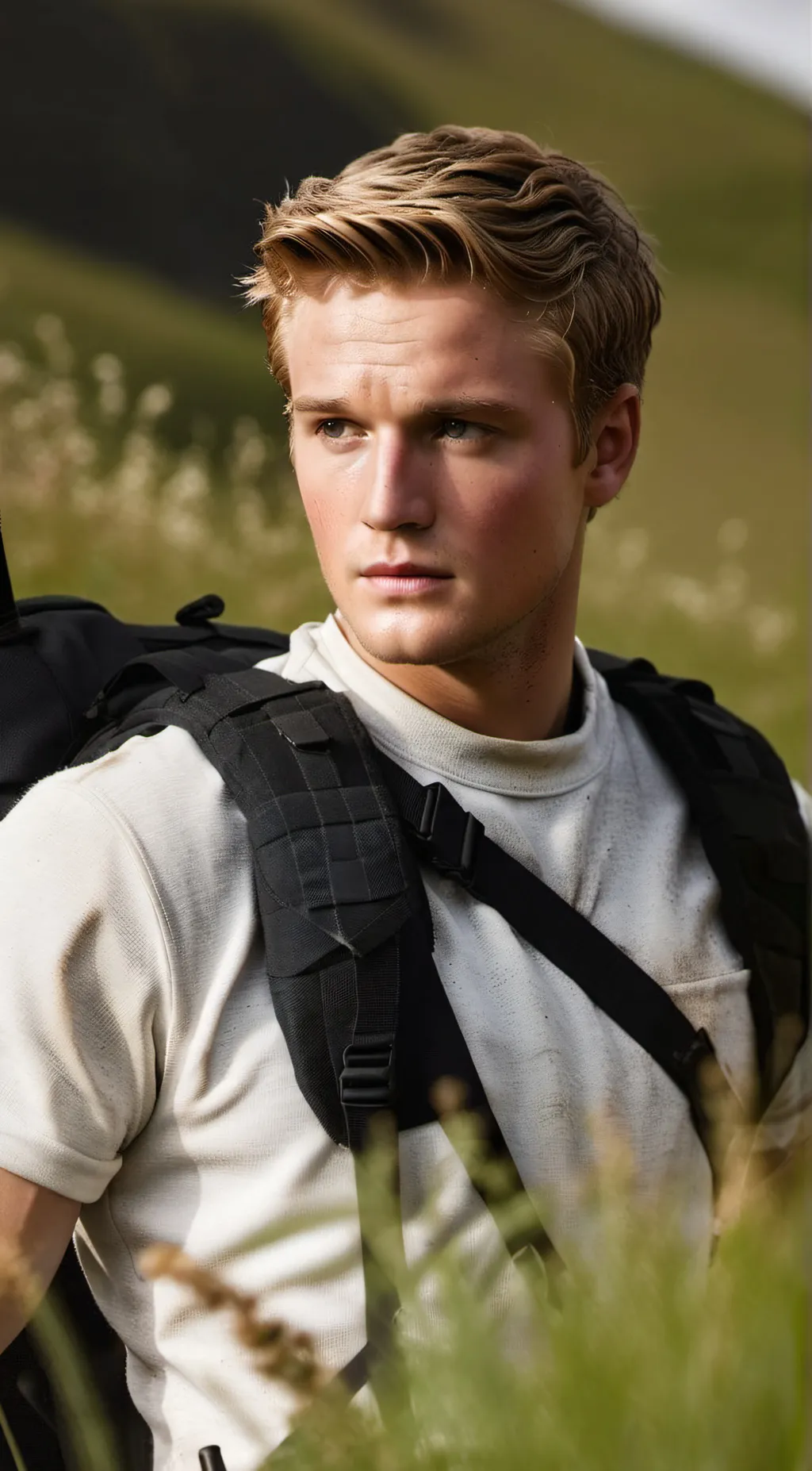 ai character: Peeta Mellark background