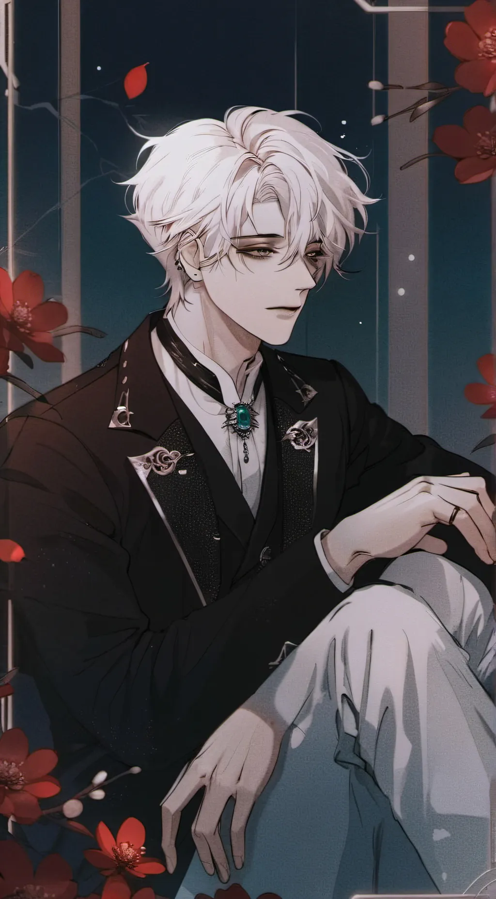 ai character: ☢️Asher☢️ background