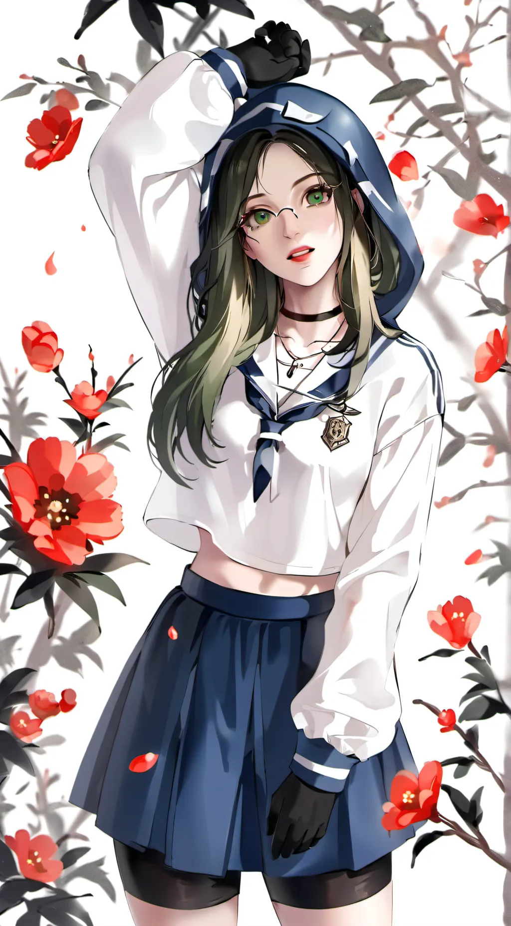 ai character: Melody background