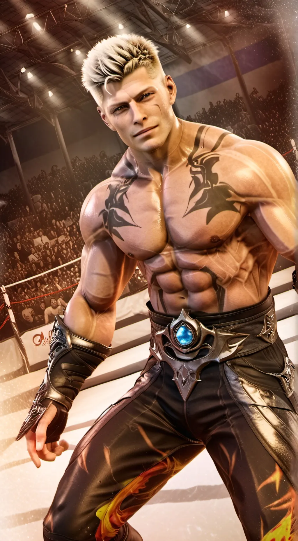ai character: Cody Rhodes background